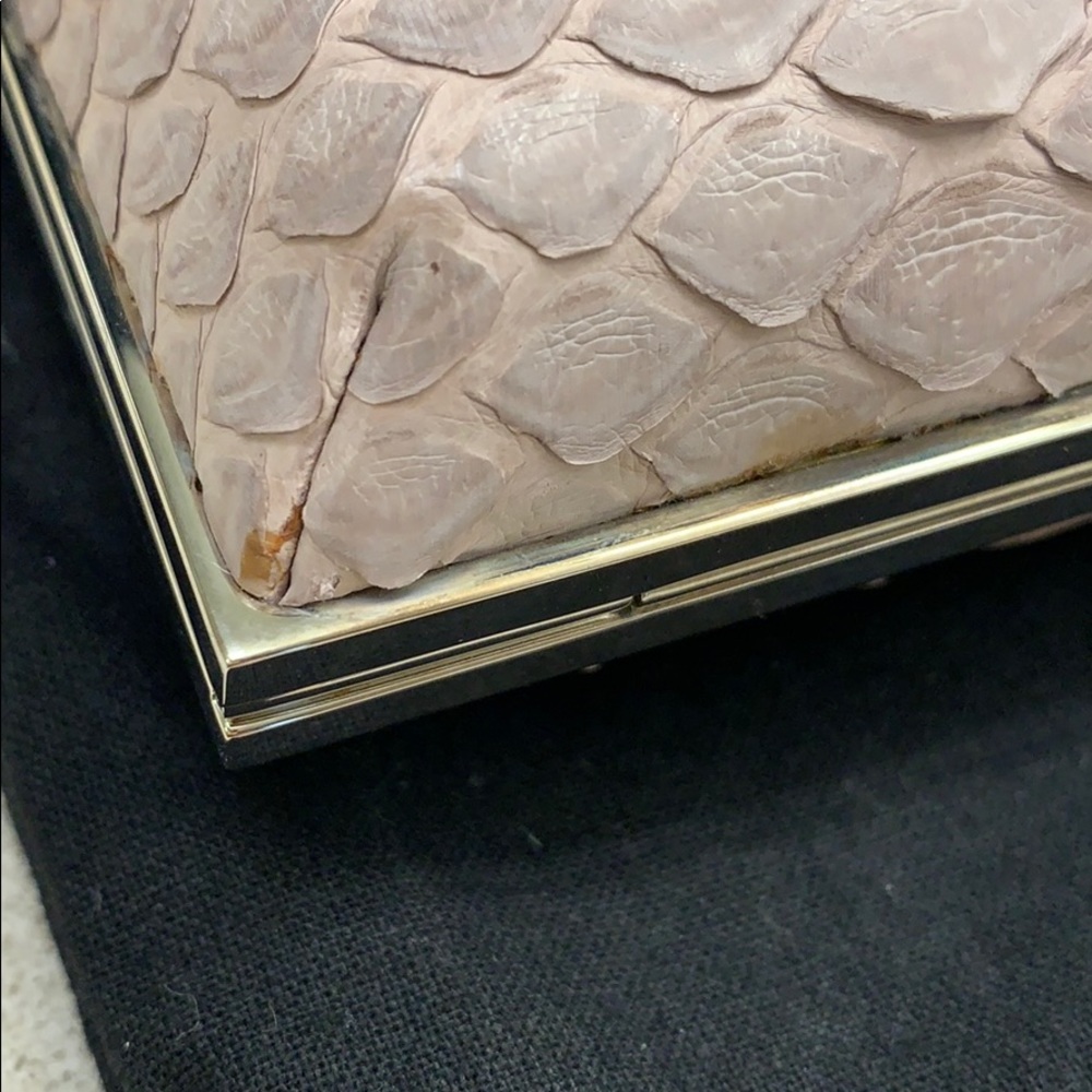 Chanel Python Box Clutch - image 8